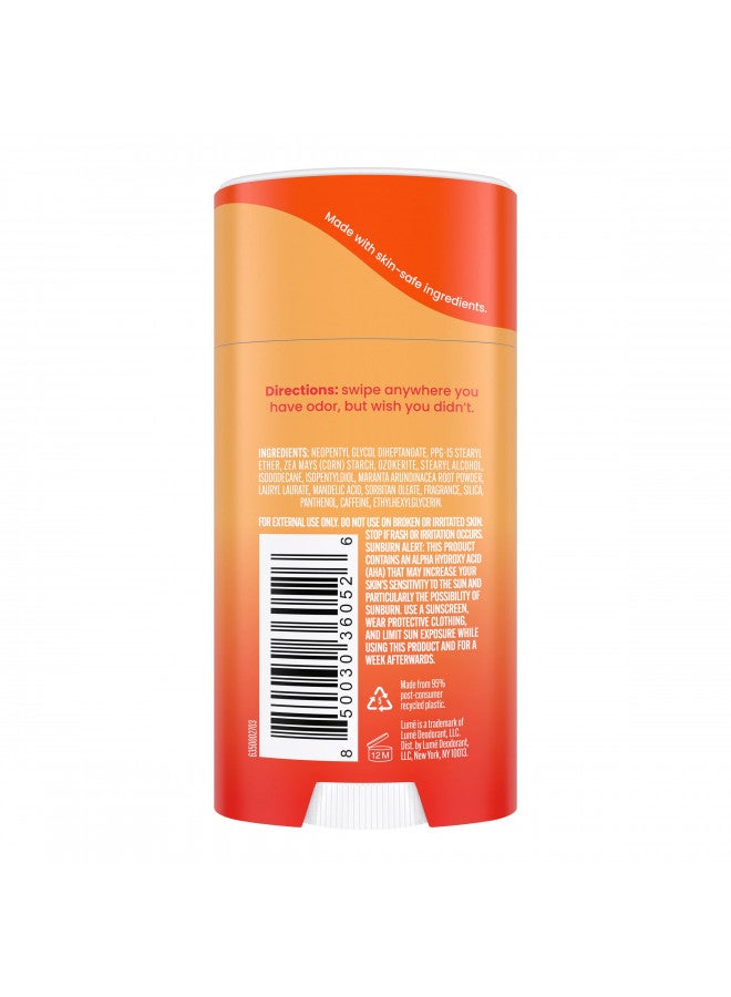 Lume Lume Smooth Solid Stick - 2.6 Ounce (Clean Tangerine)  - Image 2