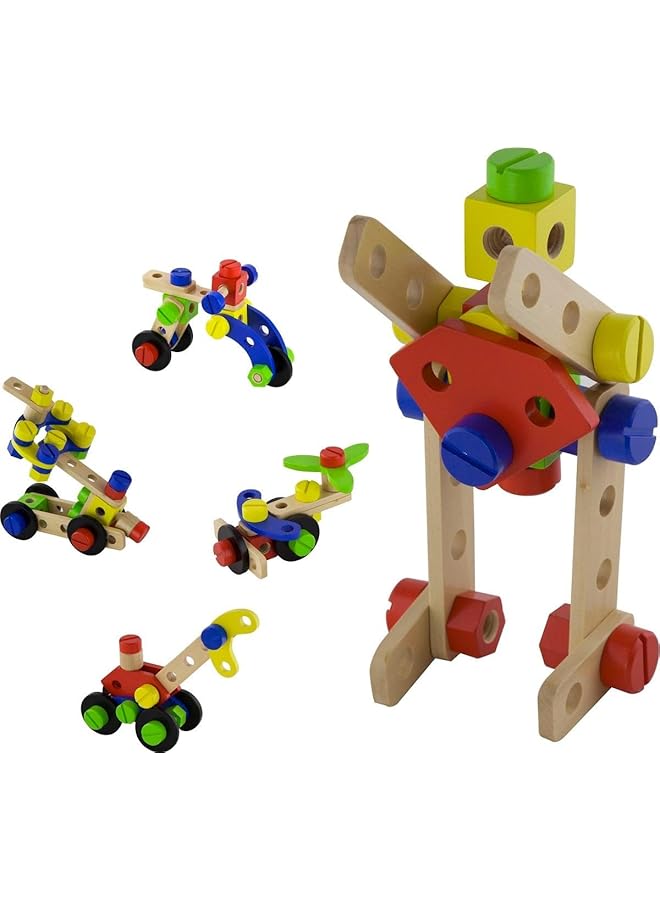 Viga Eitech Construction Block 48 Pieces Set Multicolor - Image 2