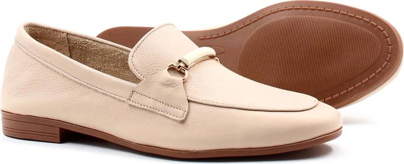 فاست ستيب Leather Women's Ballerina Shoes 419Zae-15
