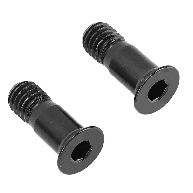 ريسك عدد 2 براغي Ti Alloy ذات رأس مسطح لمبدل السرعة الخلفي للدراجة - براغي تثبيت بكرة دليل مبدل السرعة للدراجات الجبلية والطرق - لون أسود - Image 5