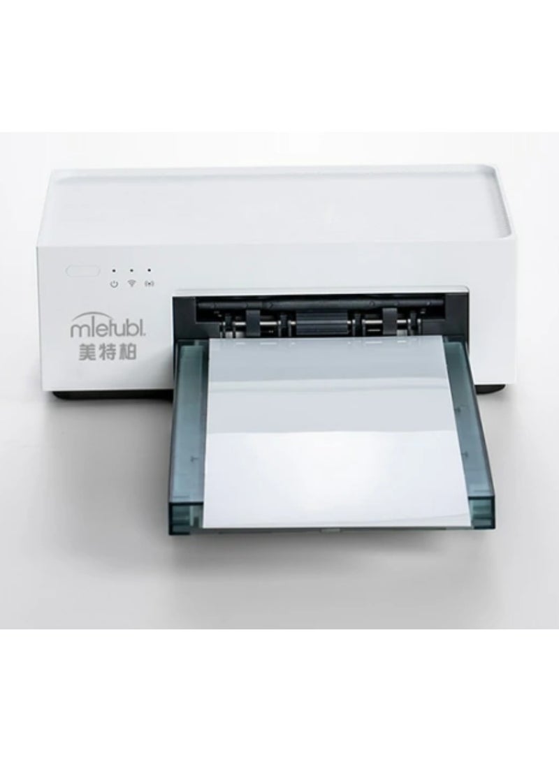 mietubl MTB-PP01 195X100MM Mini Phone Skin Printer Photo Printer, Wi-Fi, Printer App Contacted Full-Color, Instant Printer For iPhone, Android, Smartphone, Thermal Dye Sublimation Printer For Home & Commercial Use  - Image 5