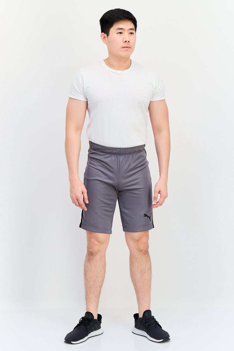 PUMA شورتات تدريب عادية للرجال، رمادي - Image 3