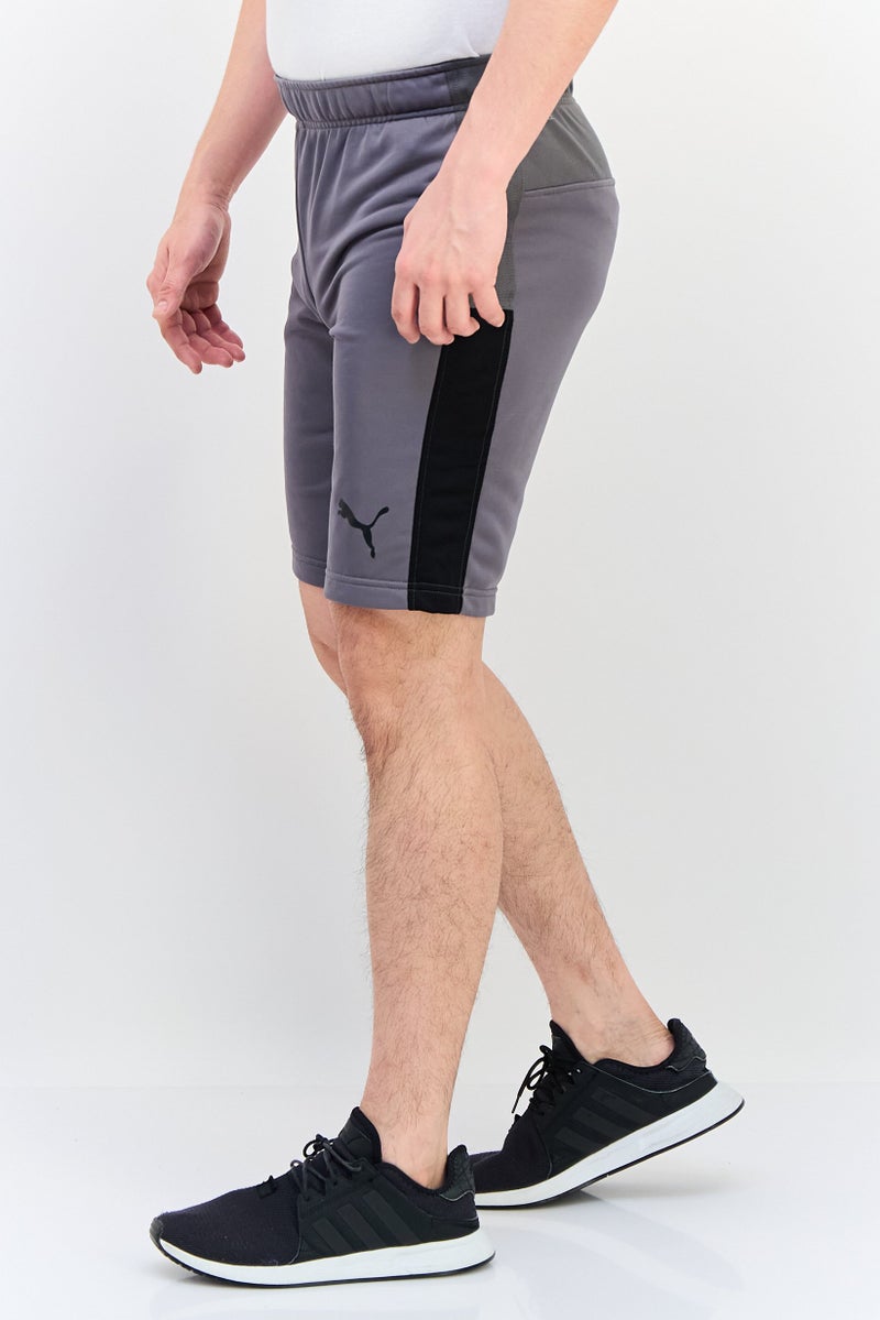PUMA Men Regular Fit Training Shorts, Grey - Image 3