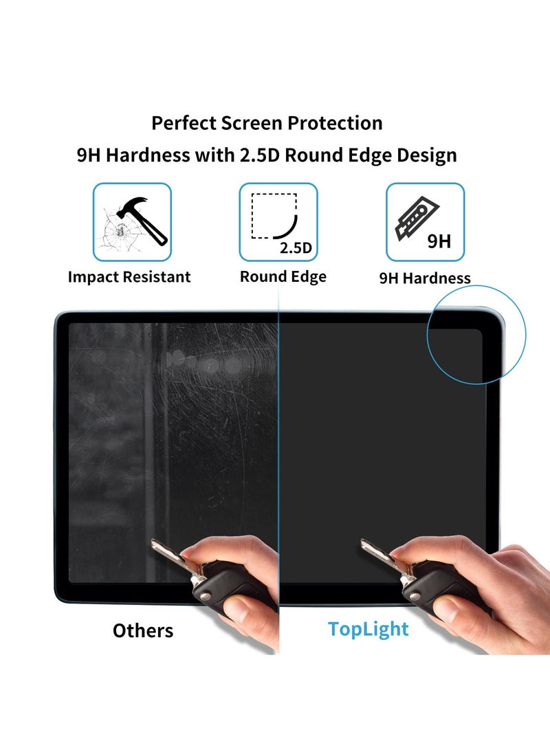 erorex Tempered Glass Matte Screen Protector Compatible With Tesla Model 3 Model Y Center Control Touch Screen Car Navigation Tempered Glass Accessories Anti Glare Anti Fingerprint  - Image 2