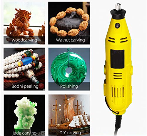 MLD Mini Electric Rotary Tool DIE Grinder with Flexible Shaft & Accessory KIT/DIY Crafts KIT Free Combo - Image 3