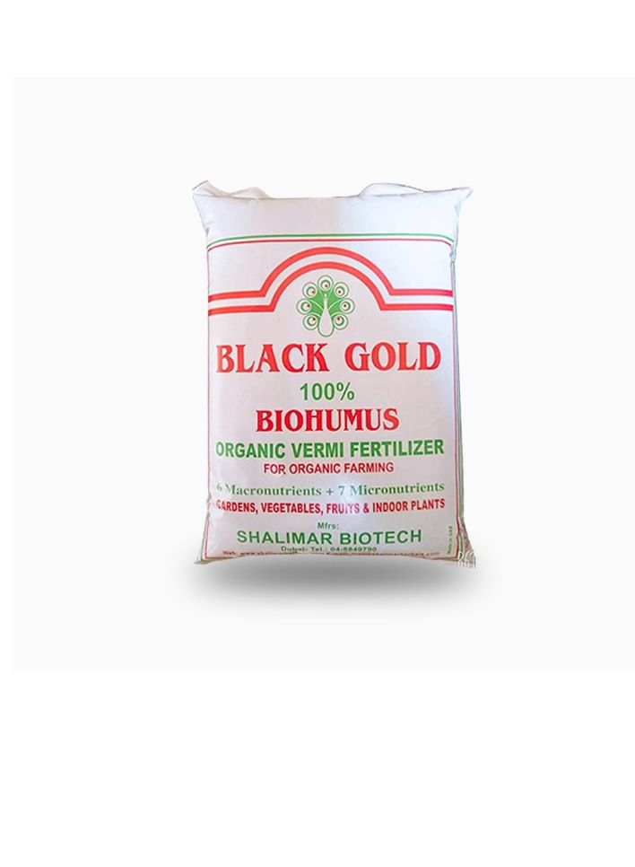 Black Gold Organic Vermi Fertilizer Organic Compost - Image 2