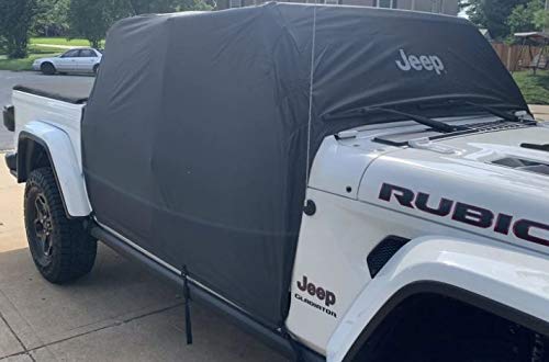 Mopar 2020 Jeep Gladiator Black Water Resistant Cab Cover New Mopar OEM - Image 2
