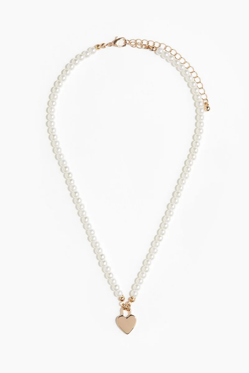 H&M Beaded pendant necklace