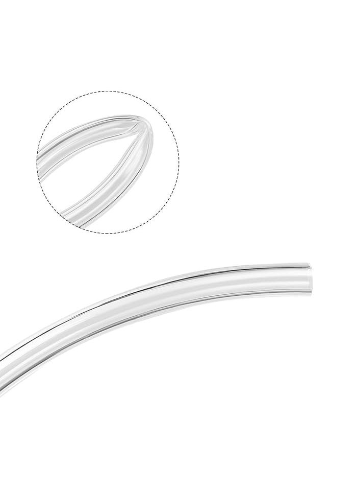 DLEIN 8mm x 5mm Pneumatic Air Compressor Tubing PU Hose Tube Pipe 5 Meter White 5M 1640ft 8mm x 5mm Pneumatic Polyurethane PU Hose Tube Pipe White transplate  - Image 2