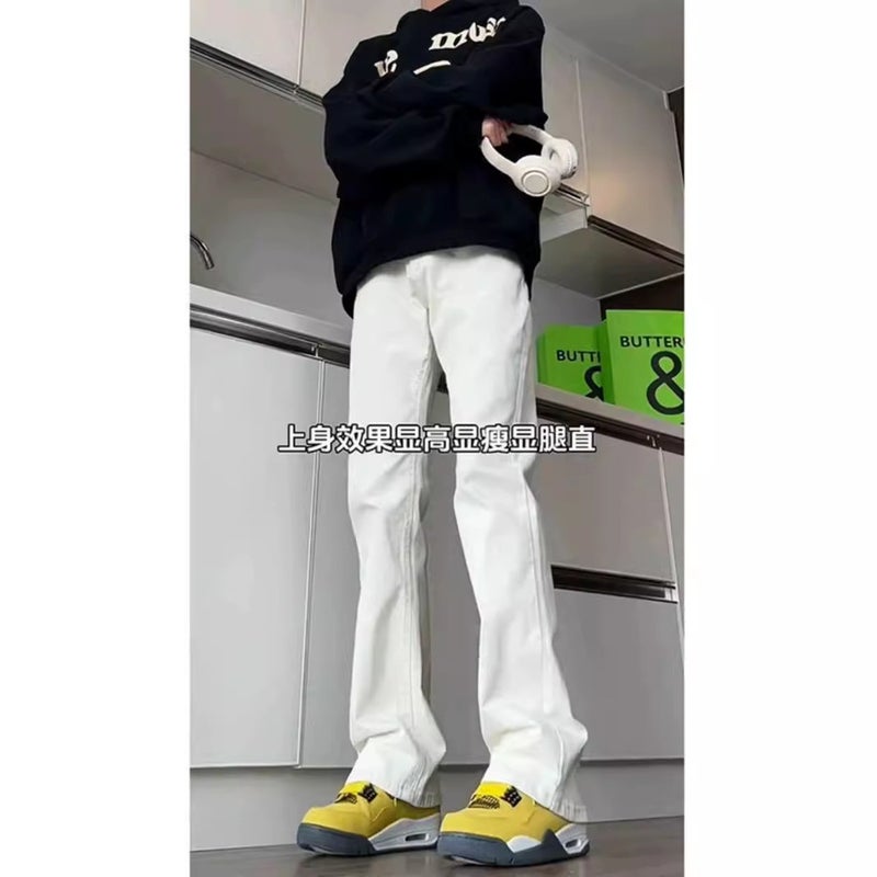 Unisex Classic Denim Jeans Loose Fit Daily Outdoor Wear - Image 4