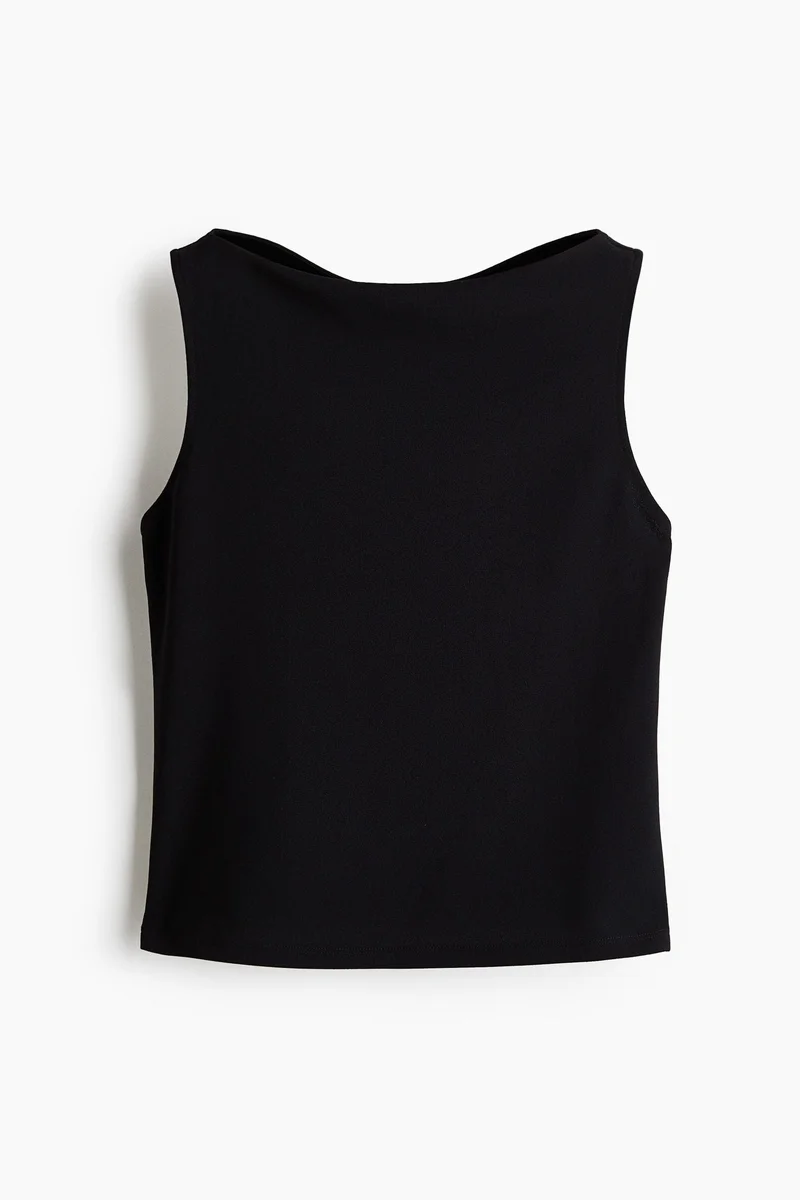 H&M Boat-neck top