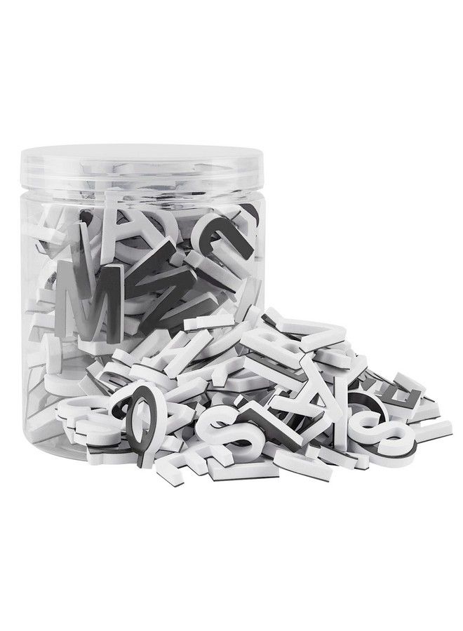 Lzttyee Decorative Magnetic Eva Alphabet Letters/Arabic Numerals For Refrigerator/White Board (117Pcs Letters White) - Image 2