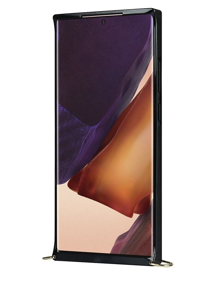 Suteni Back Cover Leather Protective Case for Samsung Mobile Phone - Image 2