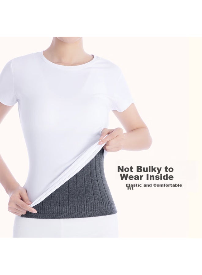 Teeis Waist Support, Warm Waist Belt, Insulated Waist Warmer, Men's Stomach Protection, Women's Abdominal Warmer, Waist Cirference Aid - Image 3