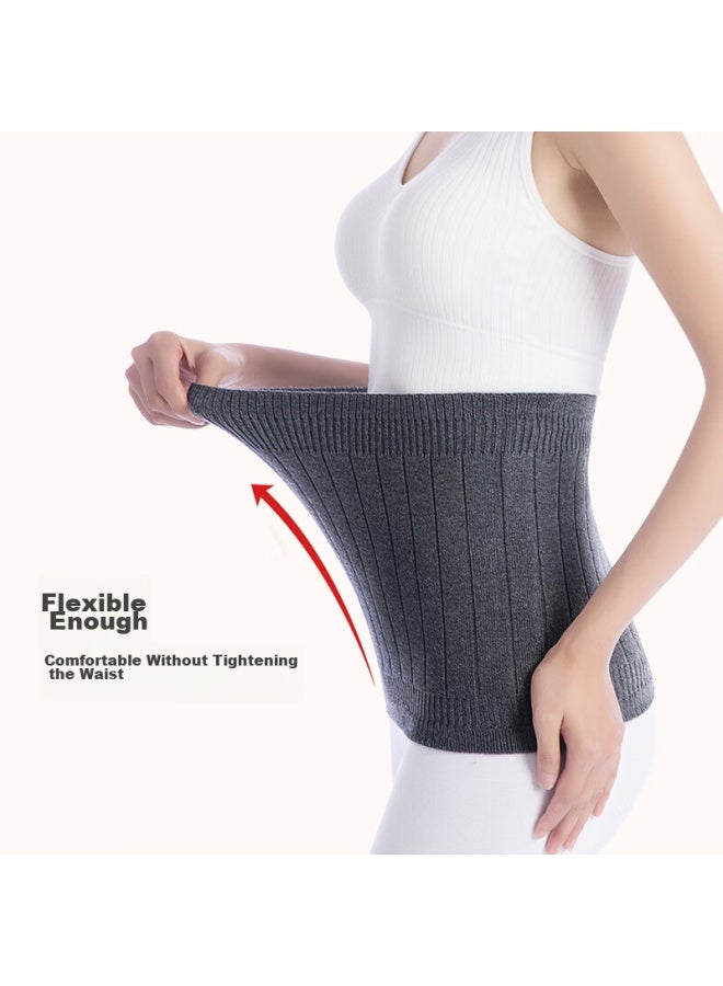 Teeis Waist Support, Warm Waist Belt, Insulated Waist Warmer, Men's Stomach Protection, Women's Abdominal Warmer, Waist Cirference Aid - Image 4