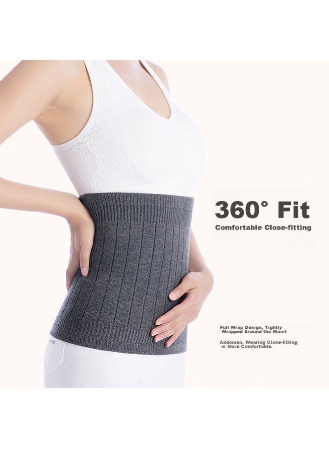 Teeis Waist Support, Warm Waist Belt, Insulated Waist Warmer, Men's Stomach Protection, Women's Abdominal Warmer, Waist Cirference Aid - Image 5