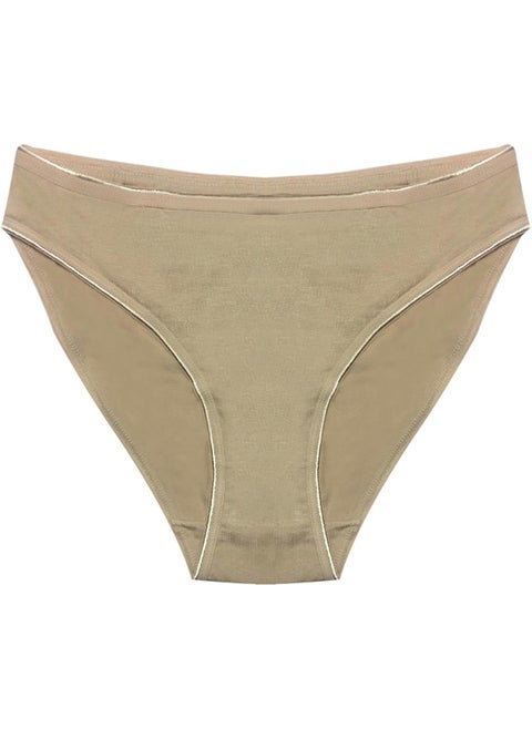 Daisy 6 Pieces Skin Color Non-Trace Slip Panties
