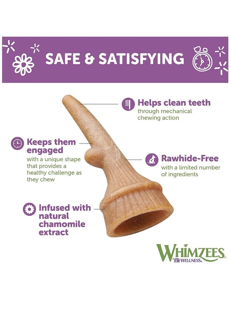 WHIMZEES - Occupy Antler Natural Dental Chews for Dogs Medium (12pc) - Image 1