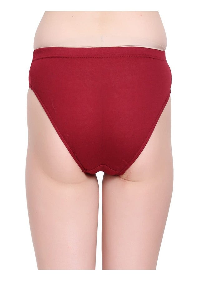 Rupa Jon Women's Plain Cotton Panty (Pack of10) (90), Multicolour, L(Colors and Prints May Vary) - Image 4