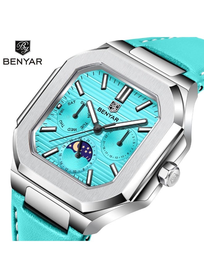 بينيار ساعات رجاليه  كوارتز ضد الماء - Image 5