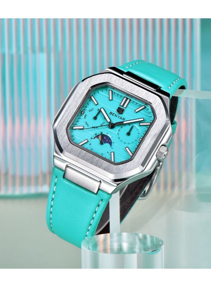 بينيار ساعات رجاليه  كوارتز ضد الماء - Image 3
