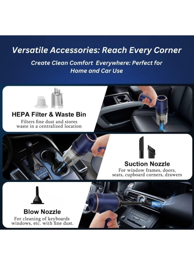 Powerful Dual-Use Cordless Vacuum for Car - Image 4