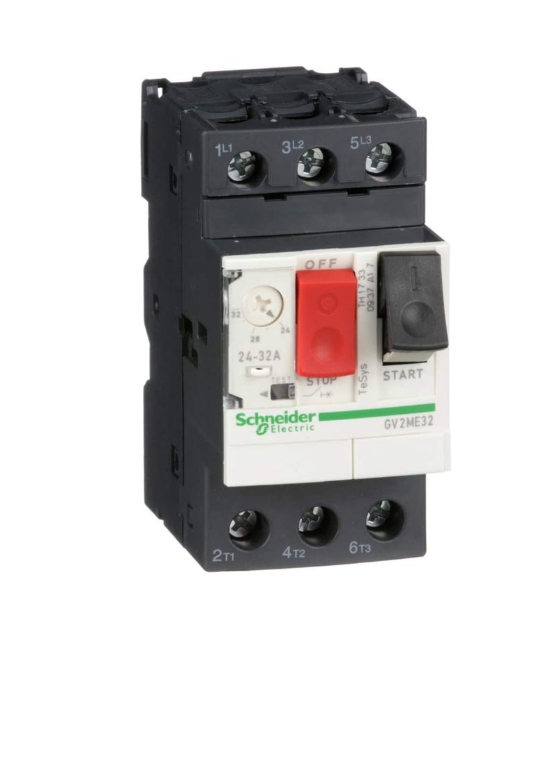 Schneider - Schneider GV2ME32 Thermal Magnetic Motor Circuit Breaker - Image 1