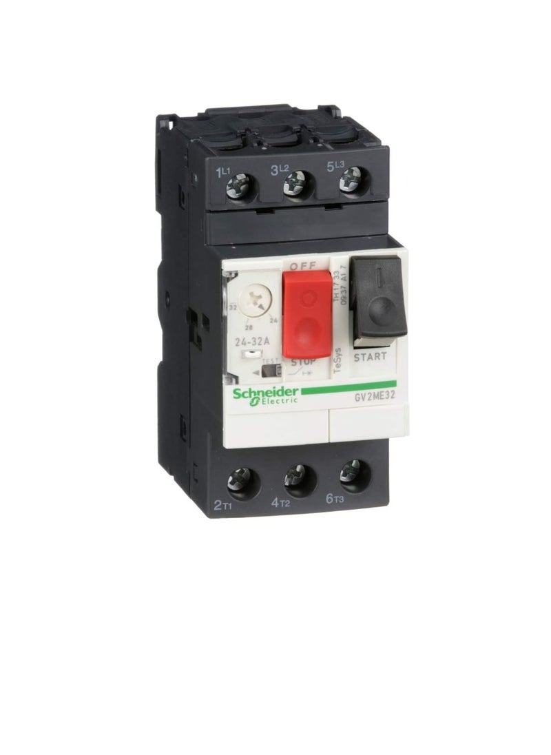 Schneider - Schneider GV2ME32 Thermal Magnetic Motor Circuit Breaker - Image 1
