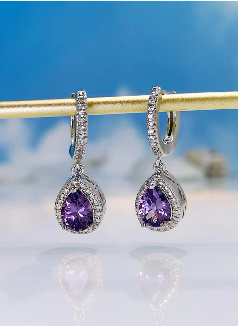 Equal - Elegant & High Quality Earrings For Women Inlaid With Zirconia - Image 1