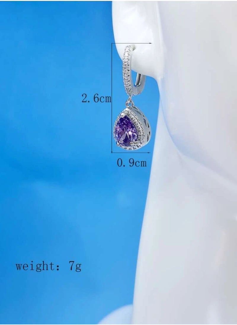 Equal - Elegant & High Quality Earrings For Women Inlaid With Zirconia - Image 1