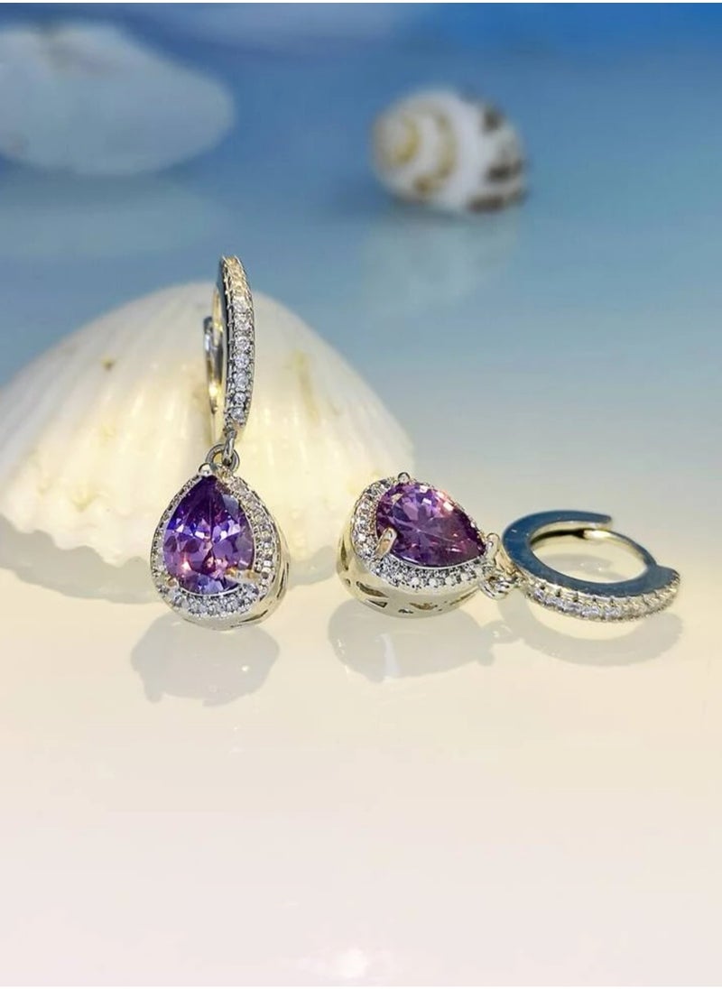 Equal - Elegant & High Quality Earrings For Women Inlaid With Zirconia - Image 1