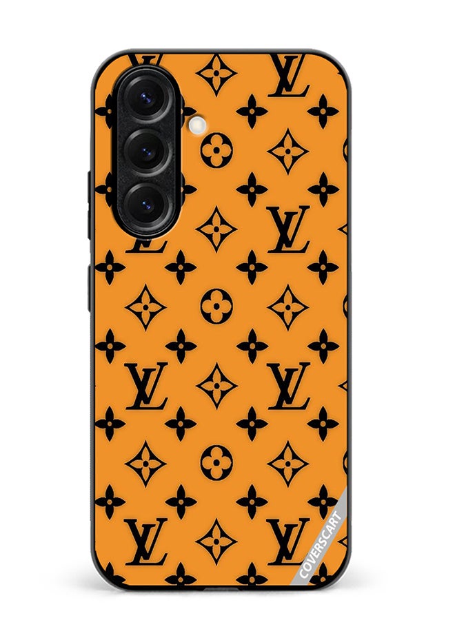 VR CREATIVE Protective Case Cover For Samsung Galaxy S25 Cute Louis Vuitton Design Multicolour