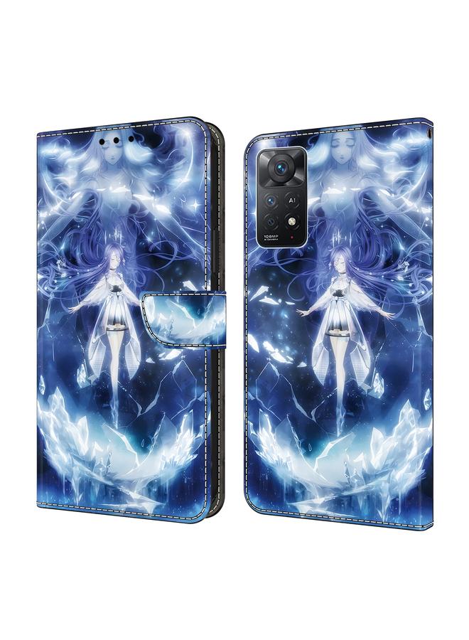 The Bros Case For Xiaomi Redmi Note 11 Pro 4G Global Crystal Painted Leather Phone case
