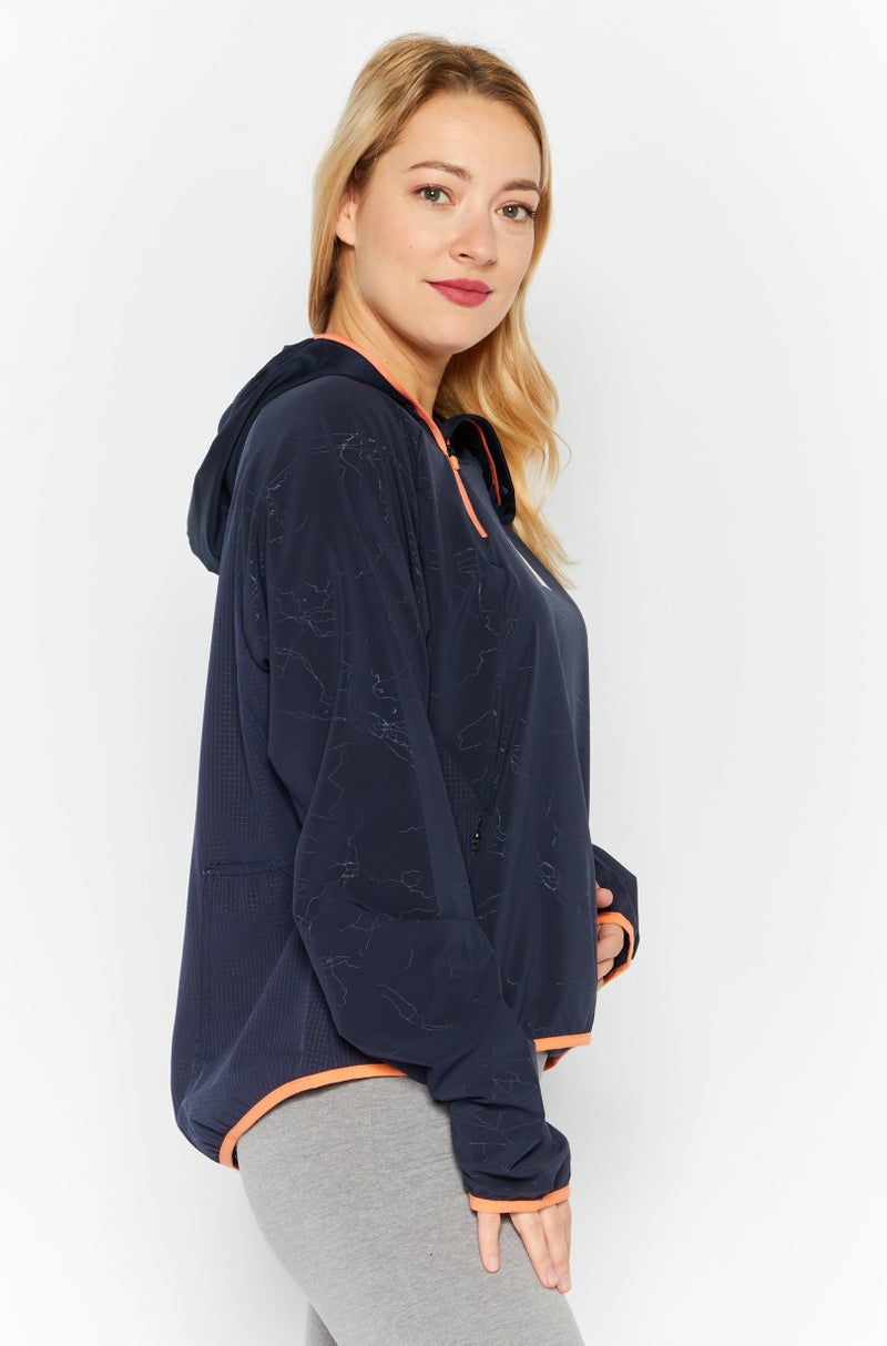 PUMA Women Sportswear Fit Training Jacket, Navy - Image 4