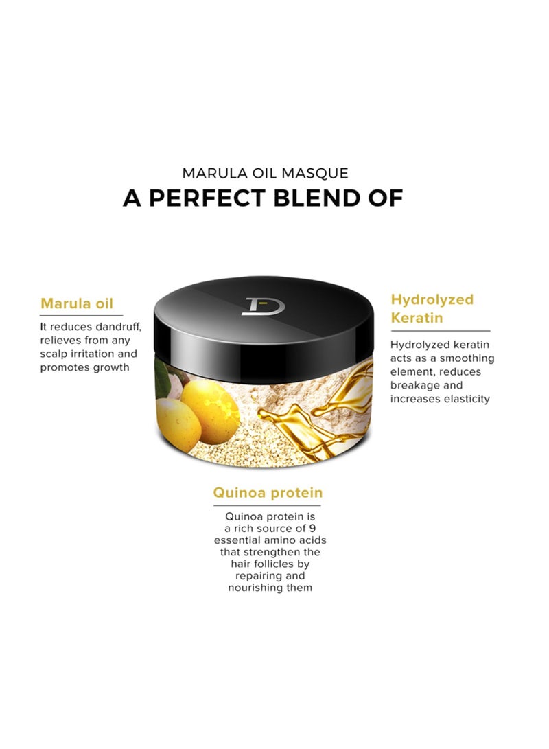 De Fabulous Marula Oil Masque 250ml Sulphate Free All Hair Types - Image 2