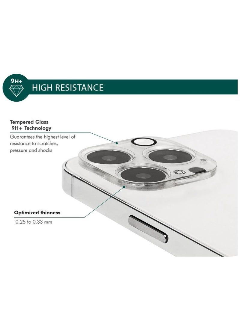 FORCE حماية عدسة كاميرا Force Glass لجهاز iPhone 13 Pro Max - Image 4