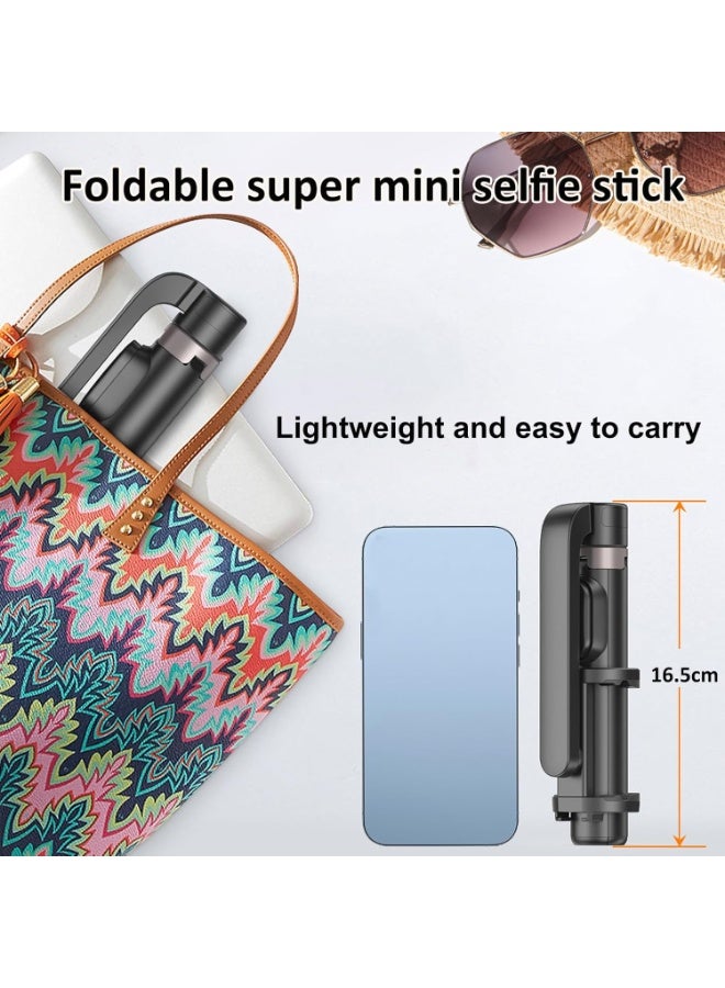 تونوف حامل هاتف ثلاثي القوائم أوتوماتيكي للتصوير الذاتي، حامل هاتف دوار مع جهاز تحكم عن بعد مغناطيسي، حامل هاتف للسفر، حامل ثلاثي القوائم طويل للهواتف الذكية متوافق مع الهاتف - Image 2