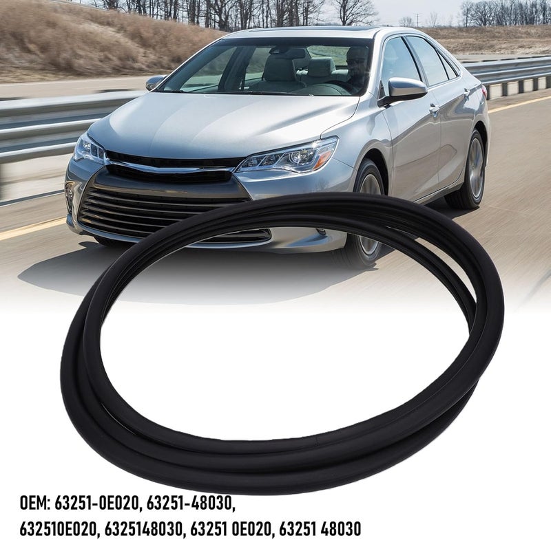 Popular trusted craftsmanship Estink Sunroof Glass Weatherstrip Rubber Replacement Sunroof Seal Gasket OEM 63251 0E020 63251 48030 for Avalon Windshield Roof Glass Fit Diverse operating method fit - Image 3