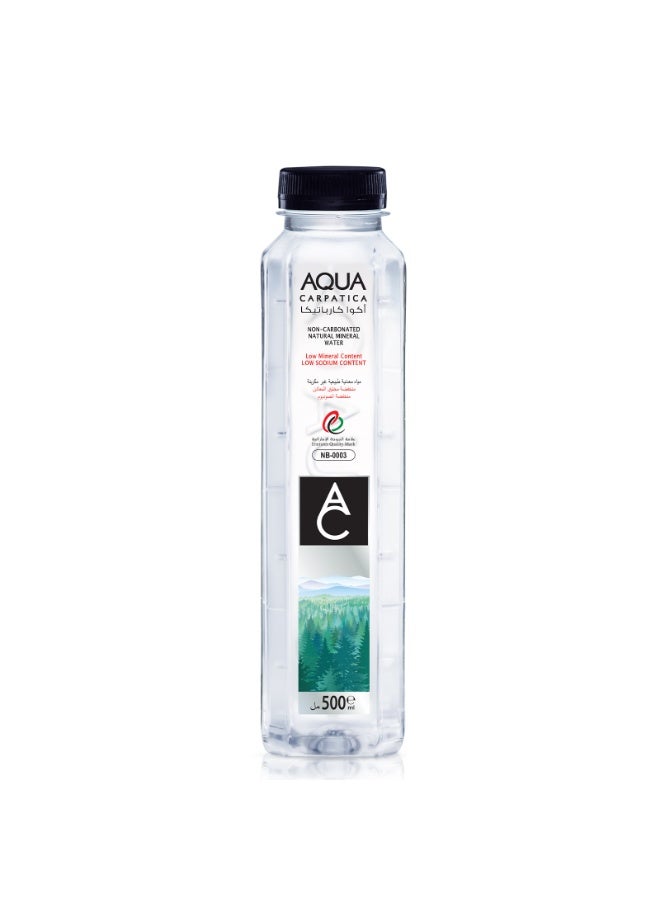 Aqua Carpatica Natural Mineral Water 500ml Pack of 12 | Naturally Alkaline | Low Sodium | Premium Imported Water - Image 3