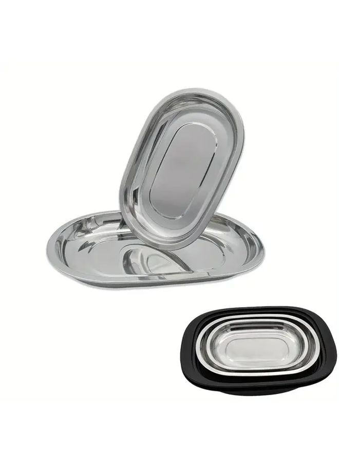 304 Stainless Steel Steaming Tray Small L9 84inch Even Heat Distribution Baking Pan - Image 2