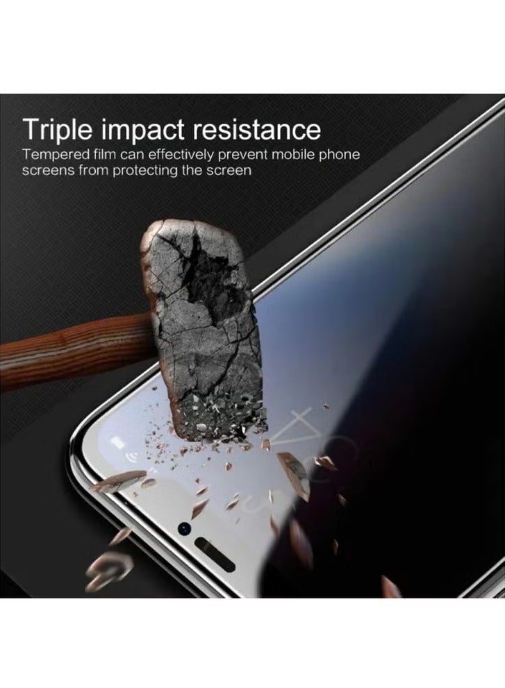 TIGER iPhone 13 Pro Max Privacy Screen Protector – 3 Pack Anti-Spy Tempered Glass, Scratch-Resistant, Full-Coverage, Bubble-Free, Sensitive Touch, Easy Installation – Compatible with iPhone 13 Pro Max 6.7 Inch - Image 5