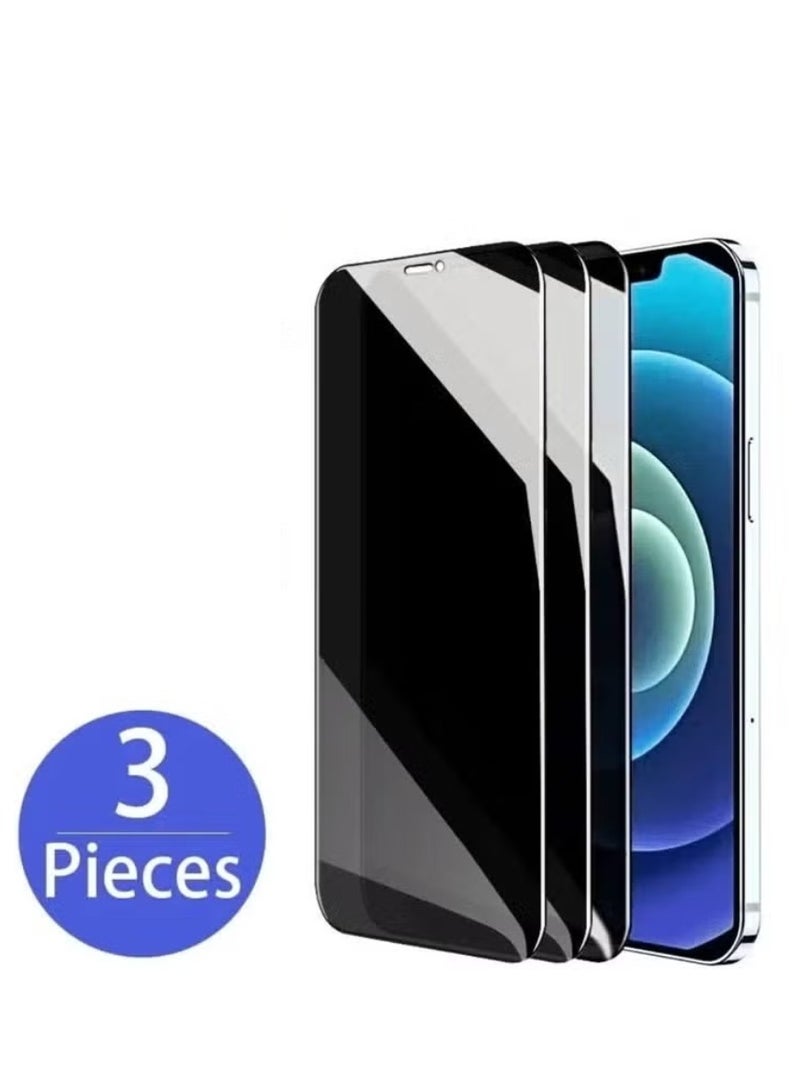 TIGER iPhone 13 Pro Max Privacy Screen Protector – 3 Pack Anti-Spy Tempered Glass, Scratch-Resistant, Full-Coverage, Bubble-Free, Sensitive Touch, Easy Installation – Compatible with iPhone 13 Pro Max 6.7 Inch - Image 3