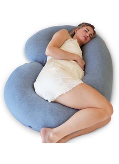 Pharmedoc C Shape Full Body Pillow -  Grey Cooling Cover - pzsku/Z57CCCB6EA033069C7F15Z/45/_/1730893650/b8ec7486-f24a-4bc0-8a0d-fd8222a071cb