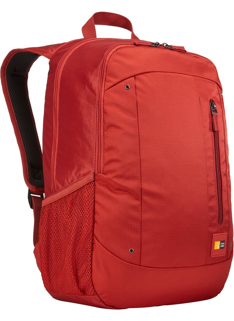 CASE LOGIC - WMBP-115-RD Jaunt 15.6’’ Laptop Backpack Red Integrated compartment for your 15.6” laptop plus sleeve for your tablet - Image 1