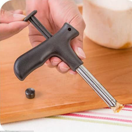 ImegaZ Tender Coconut Opener Tool, Easy & Convenient Coconut Hole Maker, Food Grade Stainless Steel Coconut Opening Tool Pack of 1 - Image 4