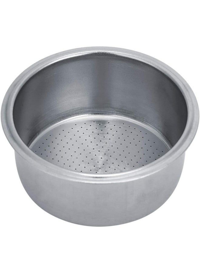 klarako 51mm Stainless Steel Coffee Filter Non?Pressurized Filter Basket Fit for Coffee Machine Easy to Use - Image 5