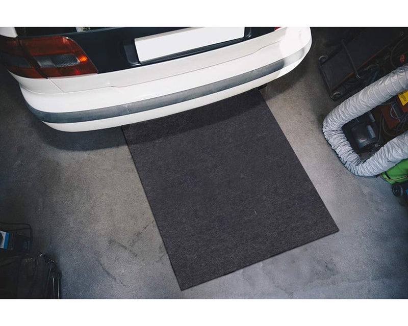 Meitola Cleanable Floor oil spill Mat, Oil absorbing pad Durable Protective surface Can be used for car oil change (38in×36in) - Image 4