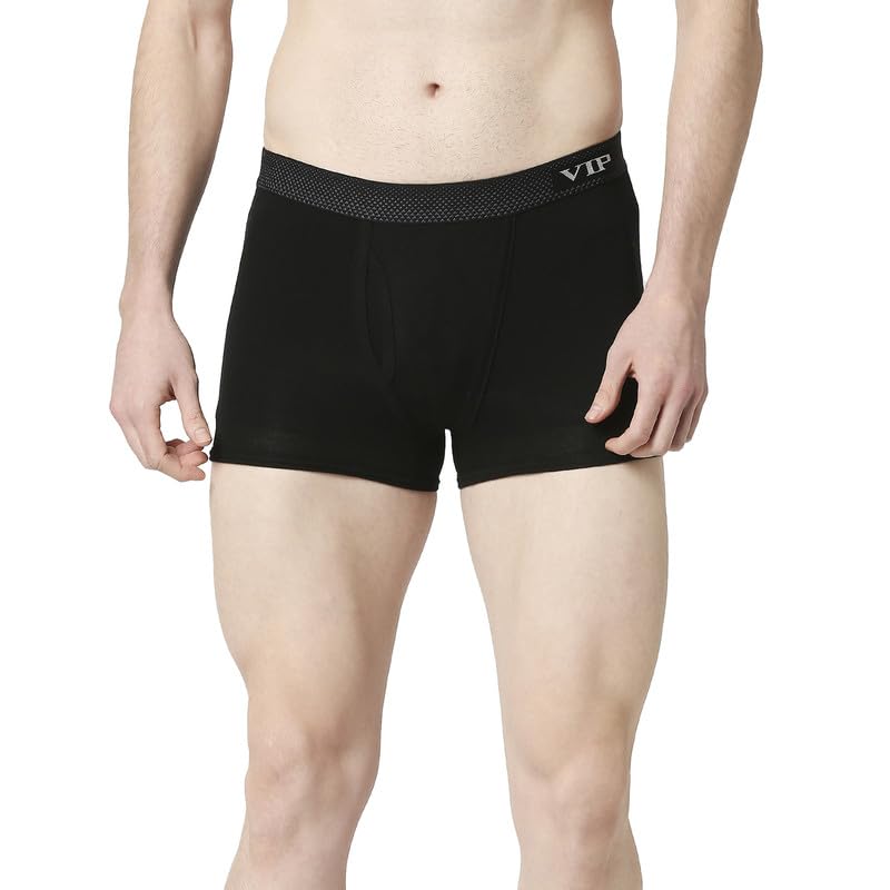 VIP Men's Assorted Sensory Cotton Trunk Underwear for Men with Elasticated Waistband - (Pack of 2, XL) - Image 5
