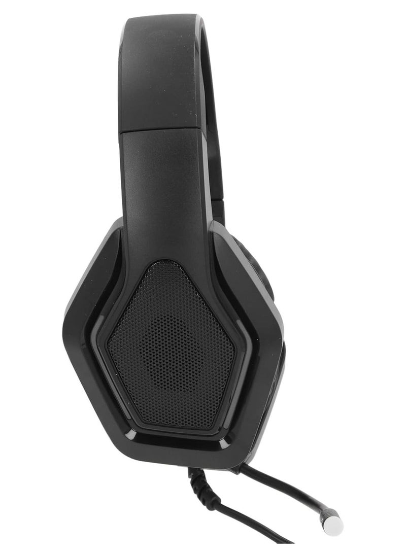 Generic - Wired Gaming Headset, USB RGB Headphones with Noise Cancelling Mic, 7.1 Surround Sound Over Ear Headphone, Corded Earphone for PC, Game Console, Phone, Laptop - Image 1