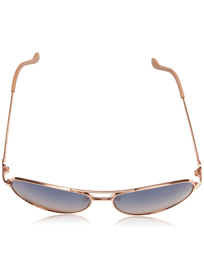 Jessica Simpson Jessica Simpson Women's J5596 Classic Metal Aviator Pilot Sunglasses with UV400 Protection - Glamorous Sunglasses for Women, 60mm  - Image 4